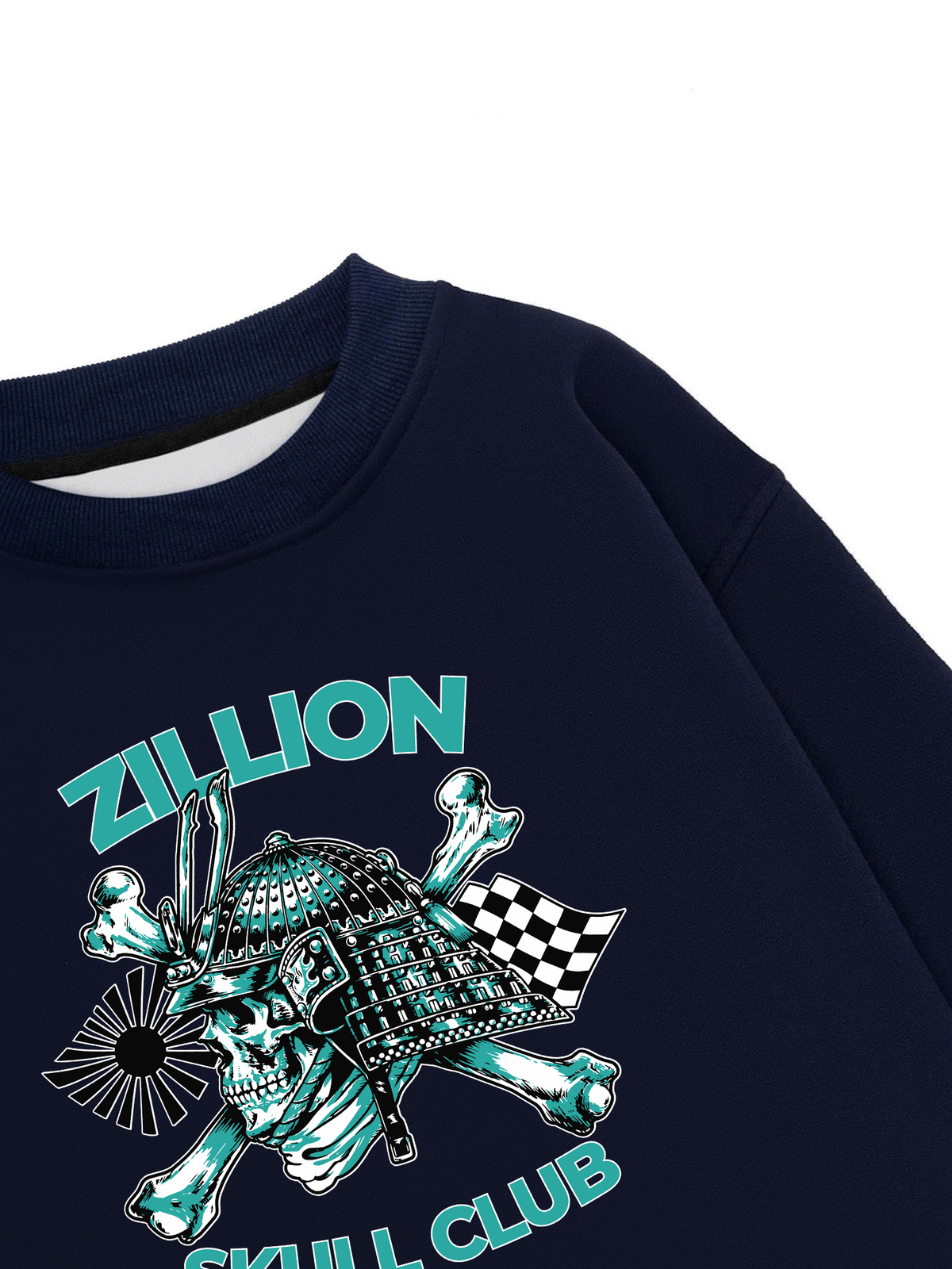 Áo Sweater Nỉ Hai Da Samurai