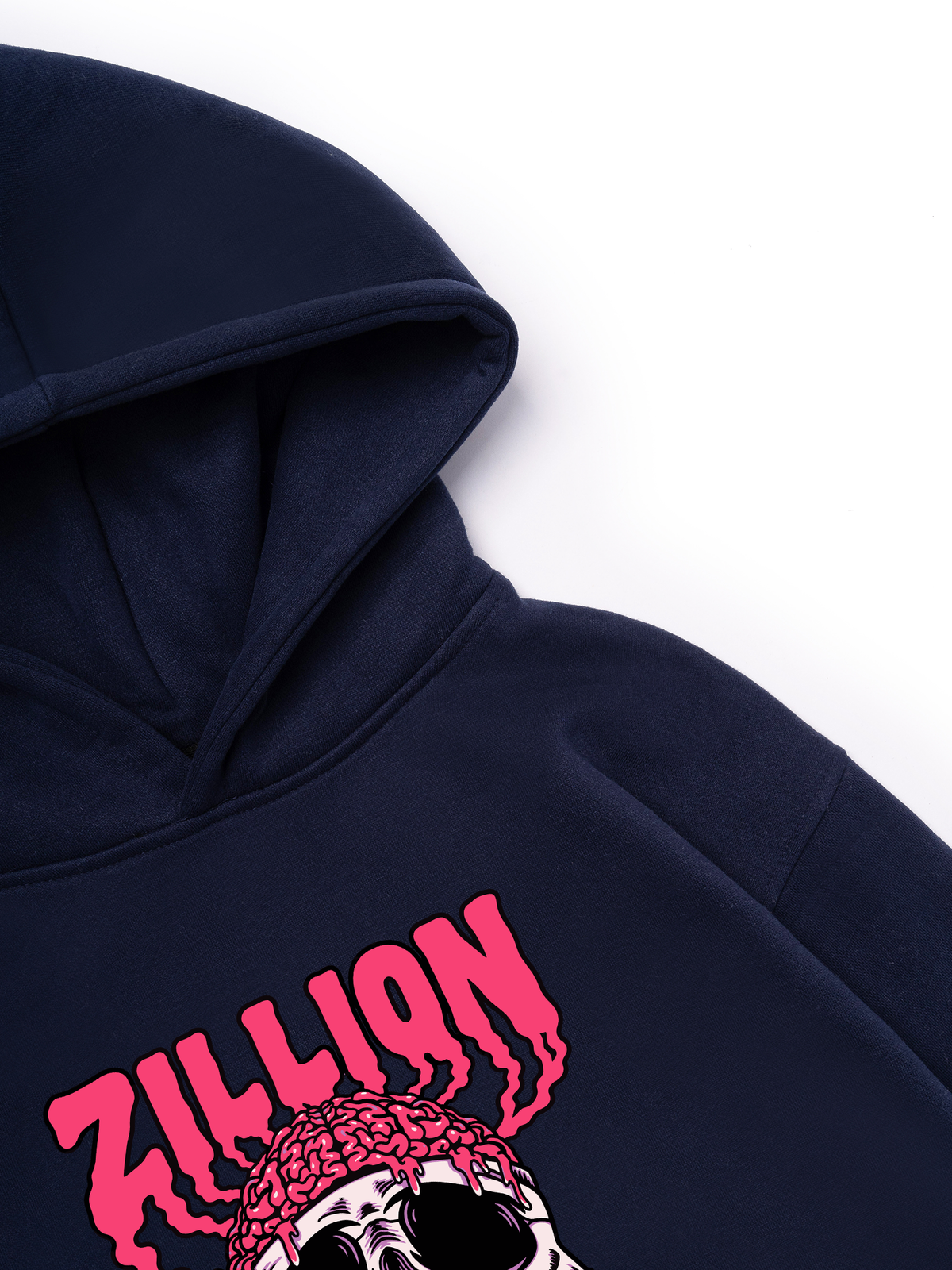 Áo Hoodie Nỉ Hai Da Brain