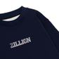 Áo Sweater Nỉ Hai Da Body Bones Zillion