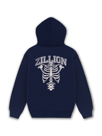 Áo Hoodie Nỉ Hai Da Body Bones Zillion