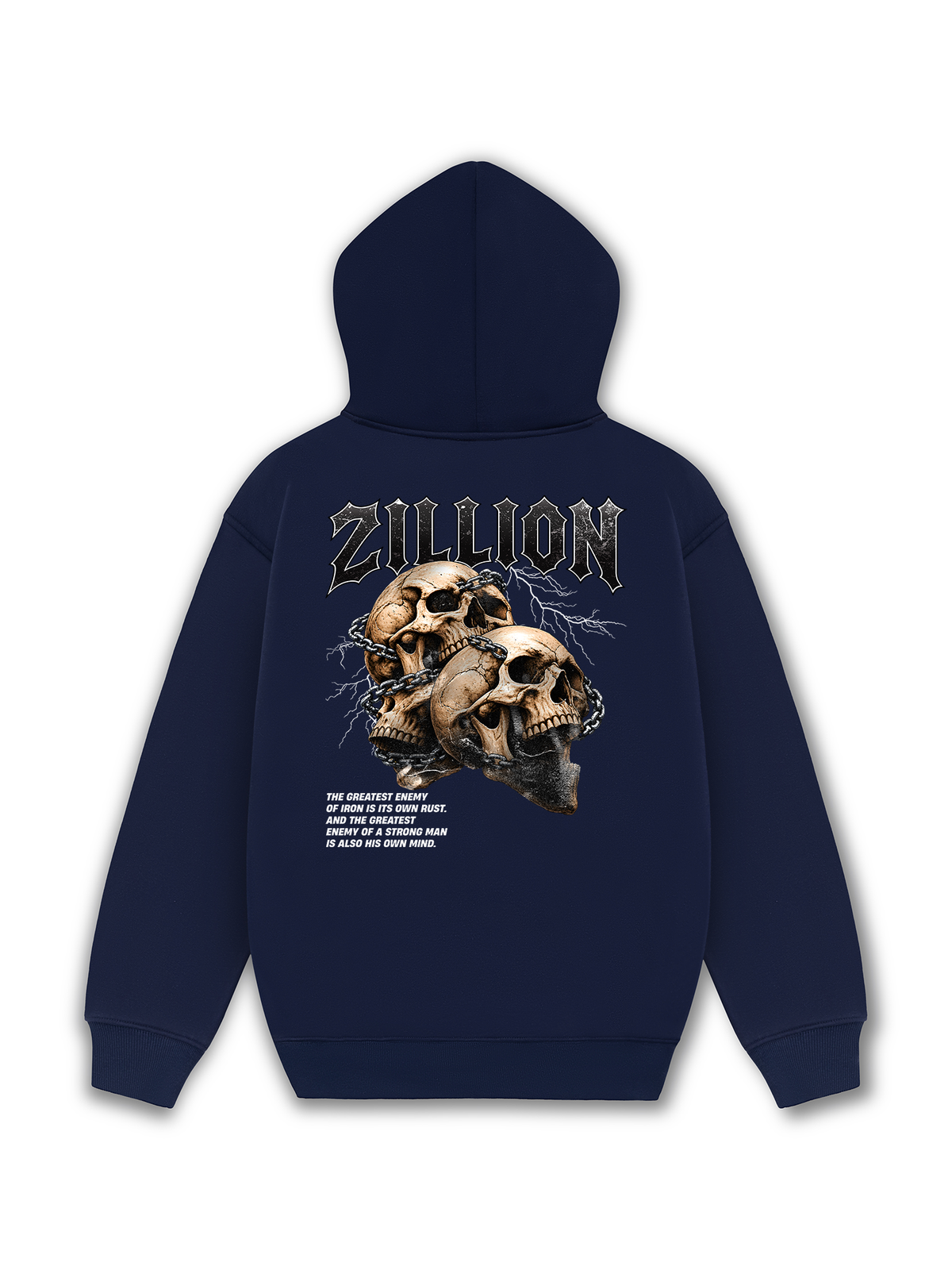 Áo Hoodie Nỉ Hai Da Shackle