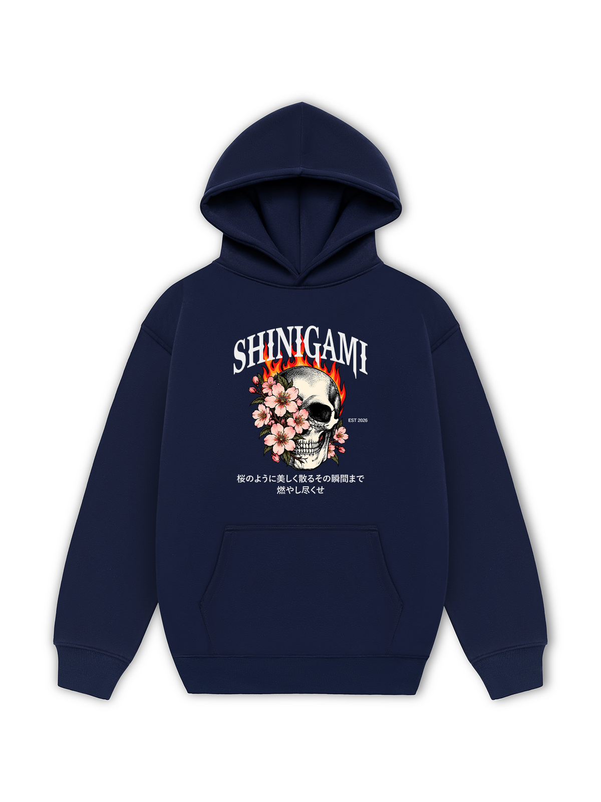 Áo Hoodie Nỉ Hai Da Shinigami