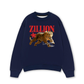 Áo Sweater Nỉ Hai Da Zillion Leopard Vibe