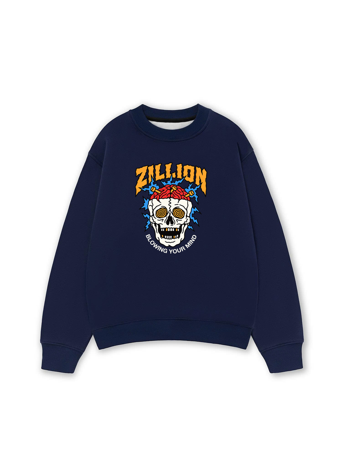 Áo Sweater Nỉ Hai Da Blowing Your Mind