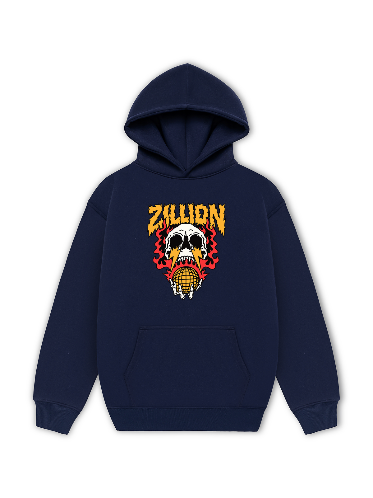 Áo Hoodie Nỉ Hai Da Skull Global