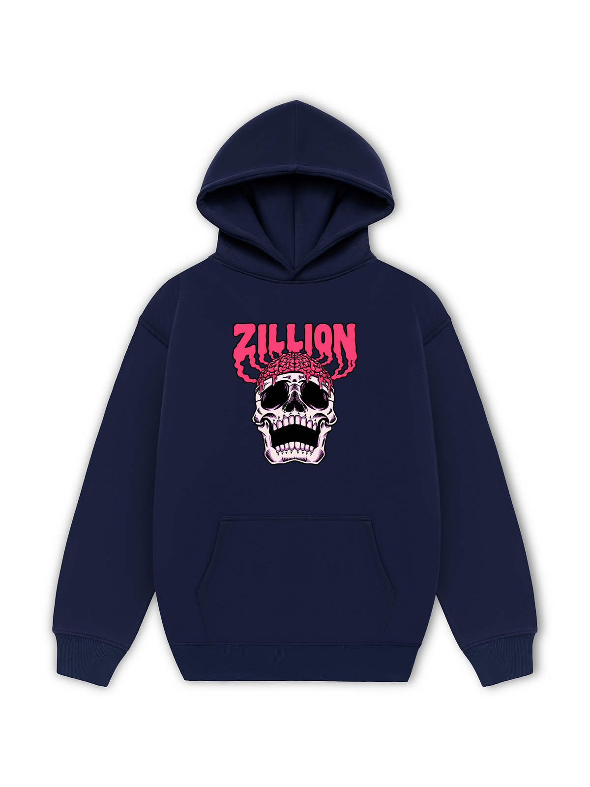 Áo Hoodie Nỉ Hai Da Brain
