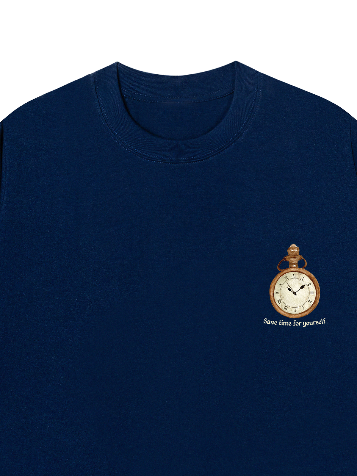 Áo Thun Relaxed Fit Save Time For Yourself
