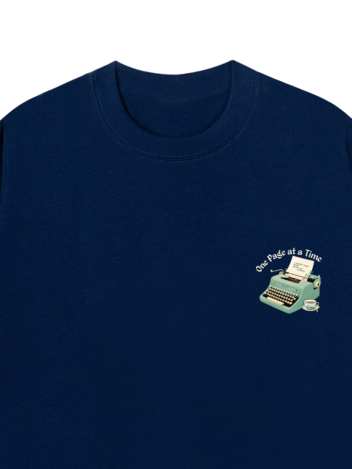 Áo Thun Relaxed Fit One Page At A Time