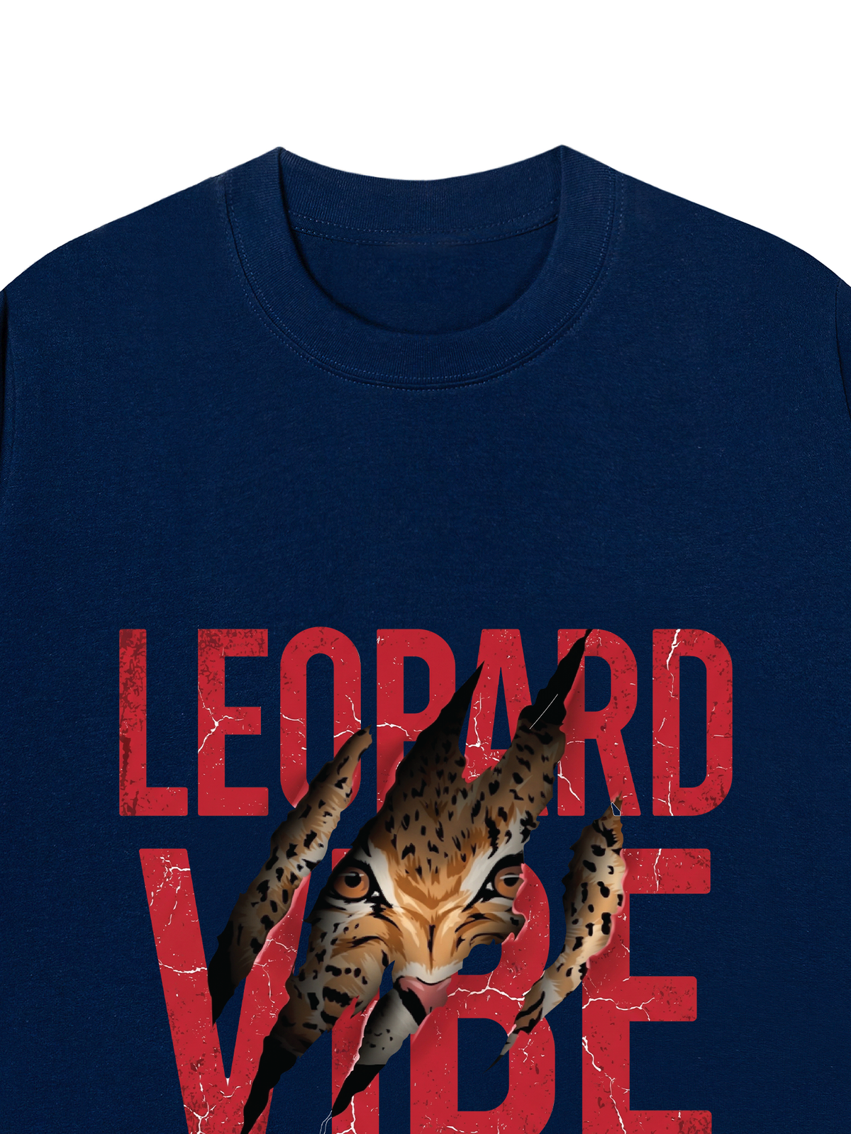Áo Thun Relaxed Fit Leopard Rip