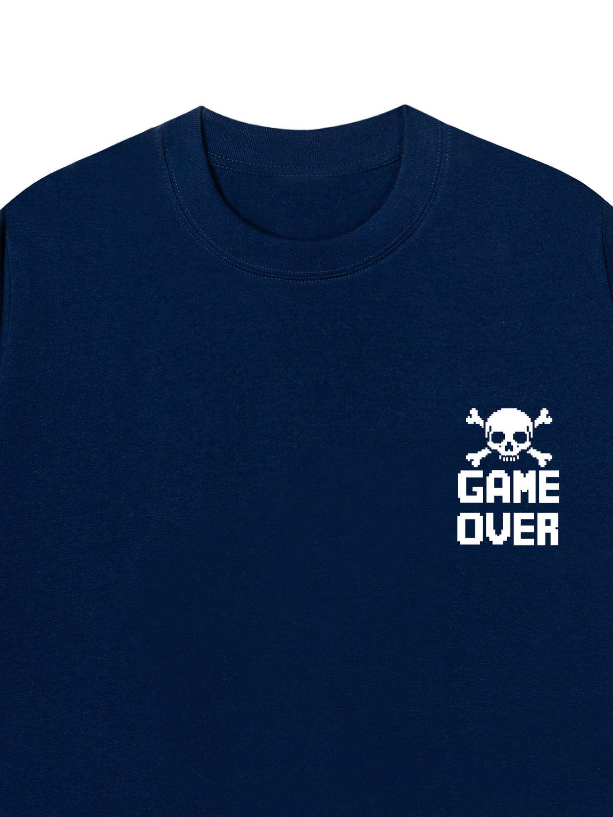 Áo Thun Relaxed Fit Skull Game Over