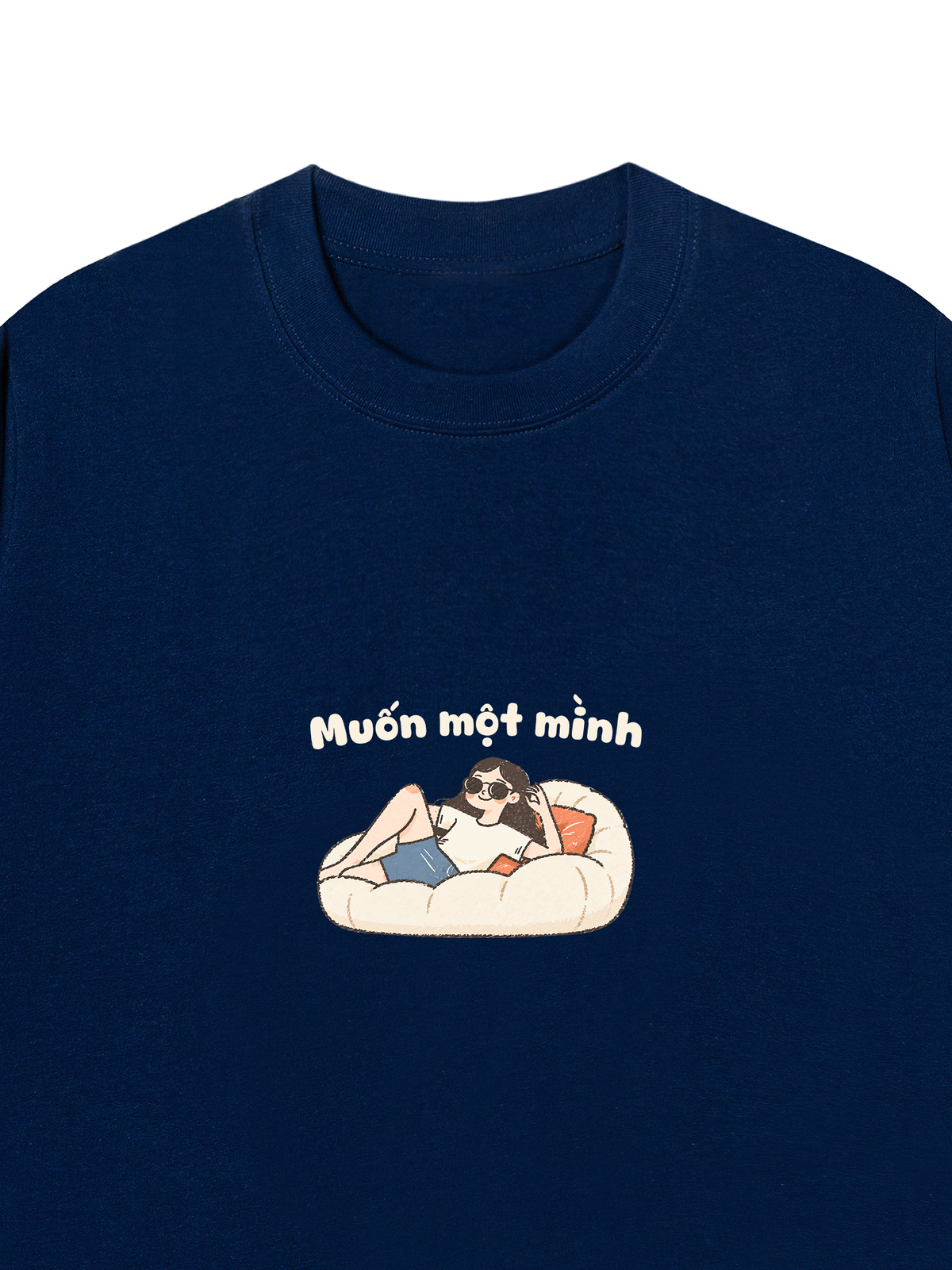 Áo Thun Relaxed Fit Muốn Một Mình