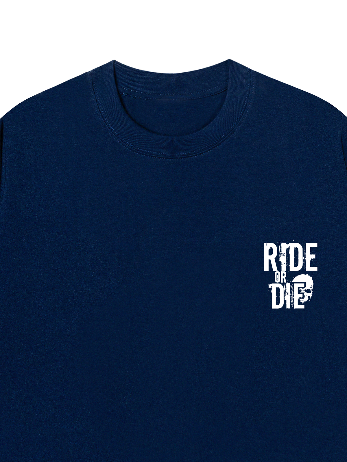 Áo Thun Relaxed Fit Skull Ride Or Die