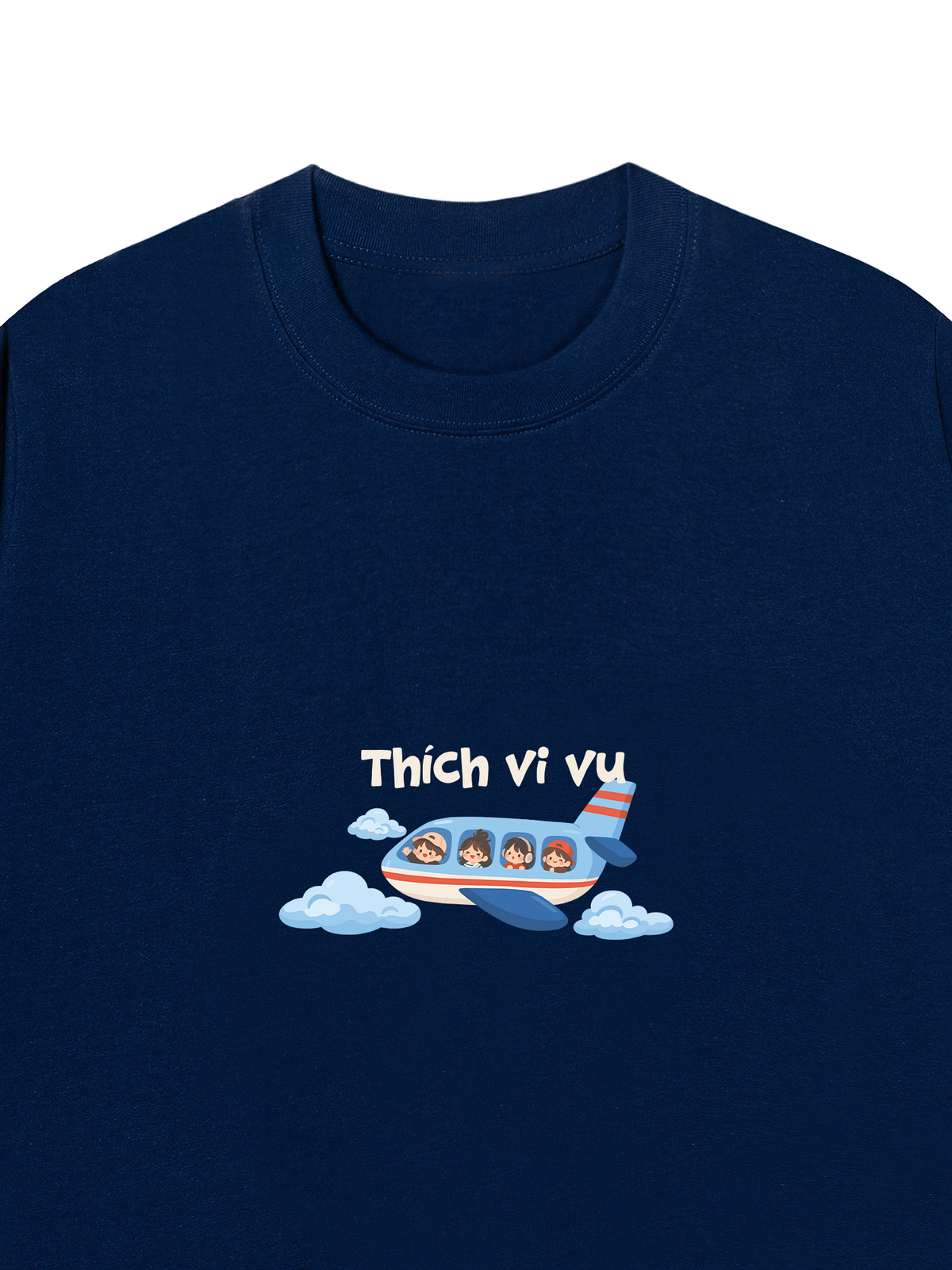 Áo Thun Relaxed Fit Thích Vi Vu