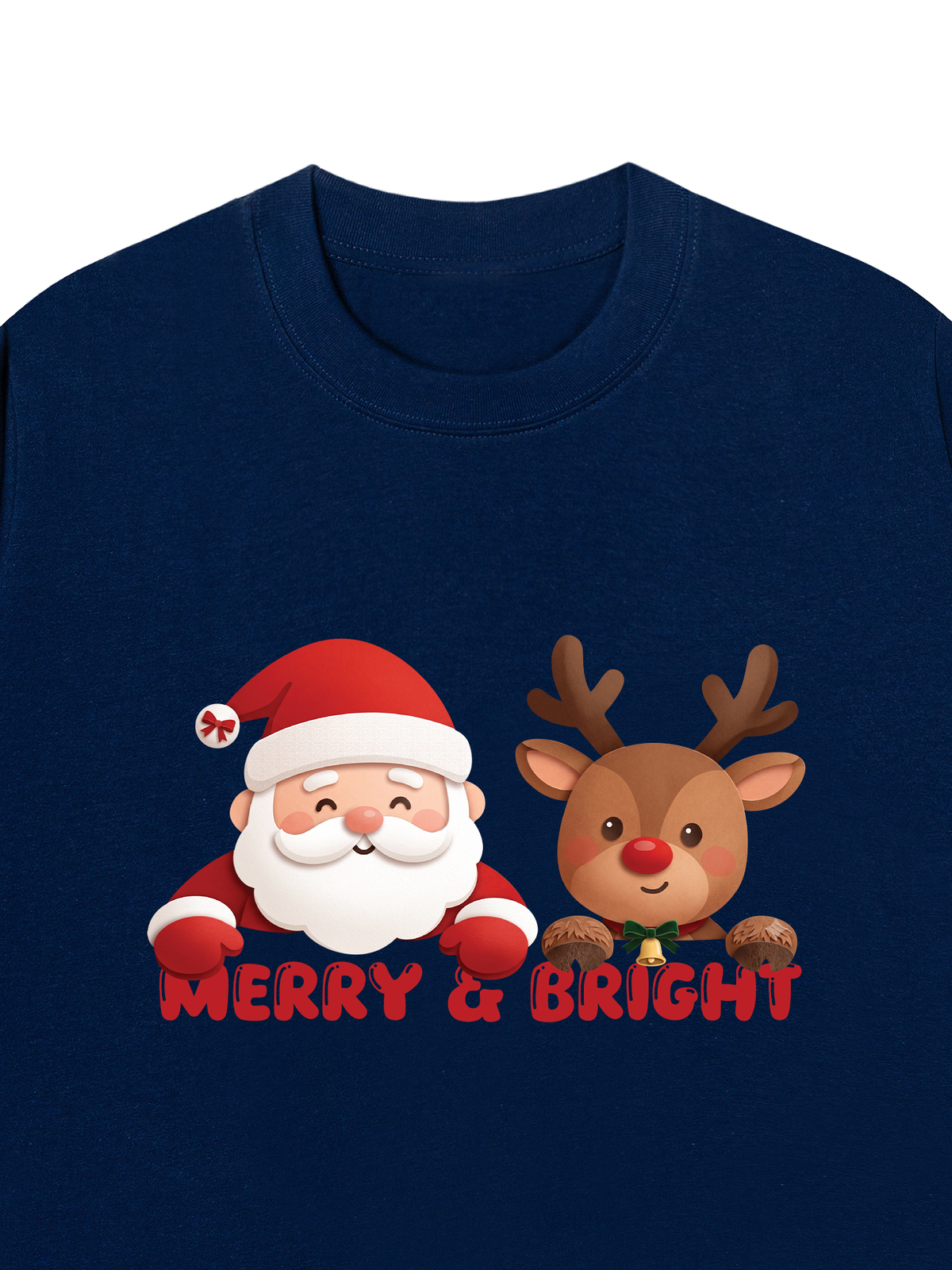 Áo Thun Relaxed Fit Merry & Bright
