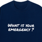 Áo Thun Relaxed Fit Car What Is Your Emergency