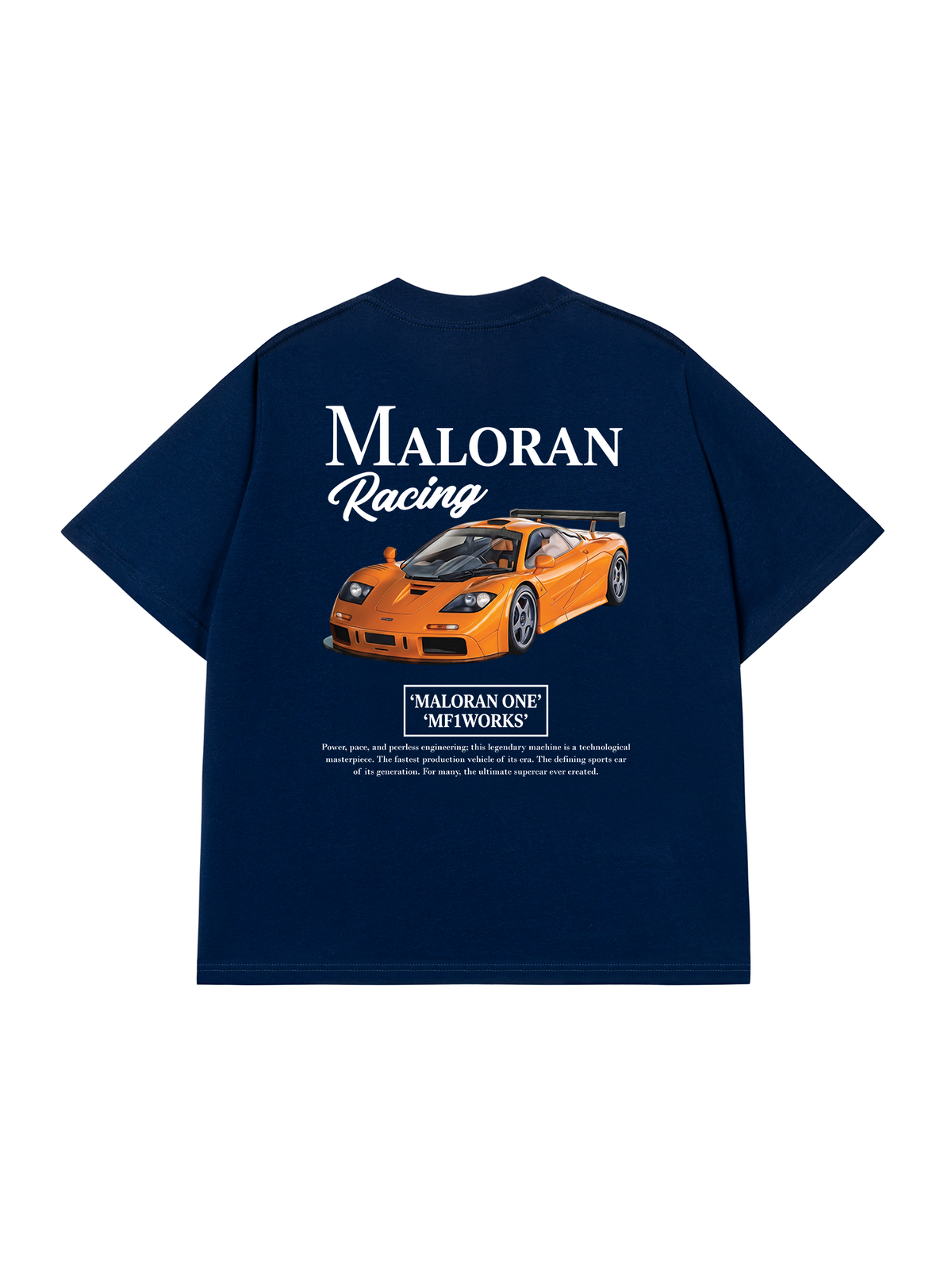 Áo Thun Relaxed Fit Car Maloran Racing