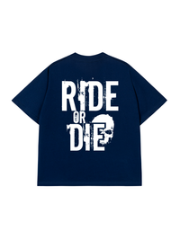 Áo Thun Relaxed Fit Skull Ride Or Die