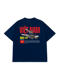 Áo Thun Relaxed Fit Việt Nam Mig-21