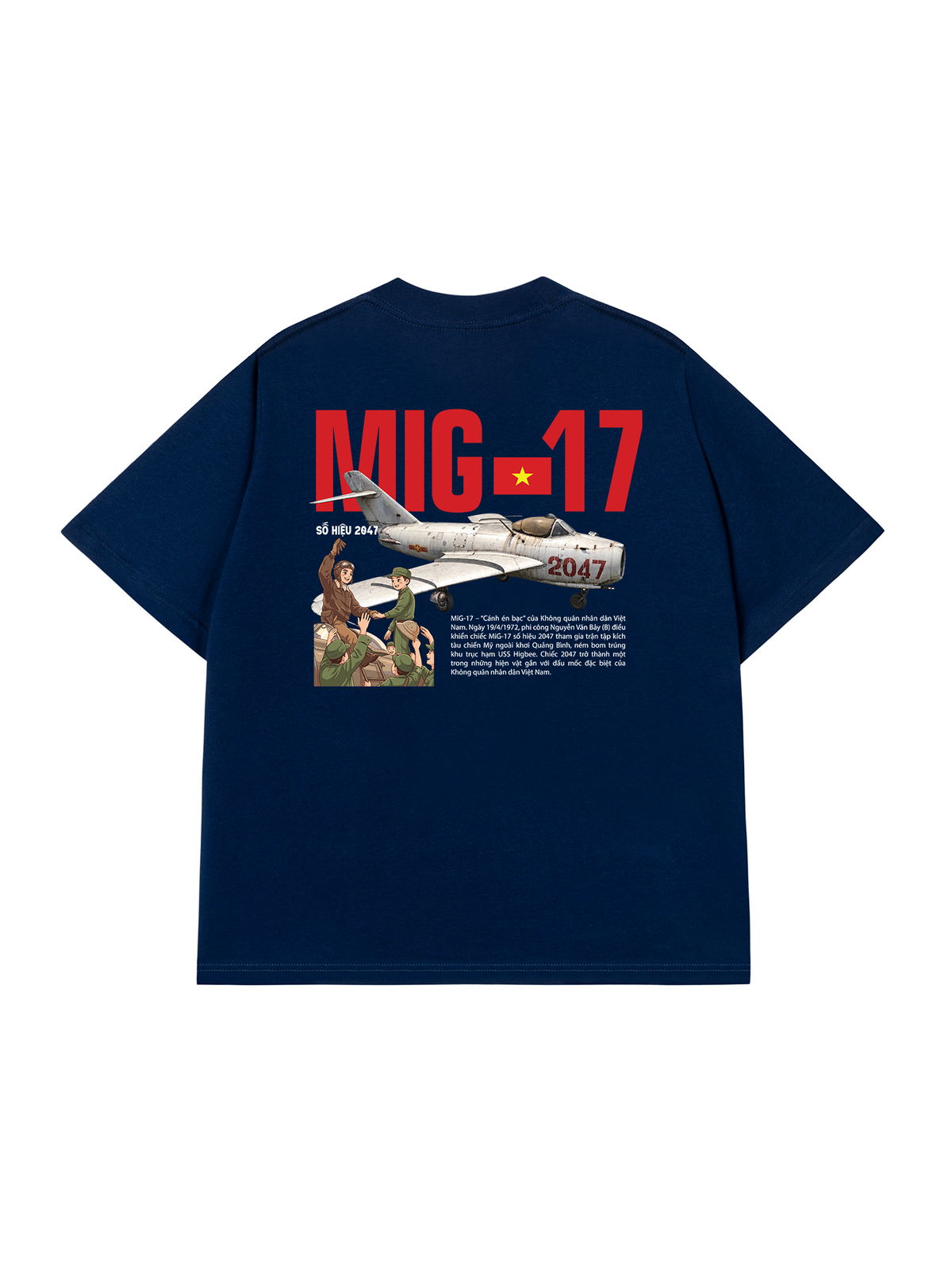 Áo Thun Relaxed Fit Mig-17