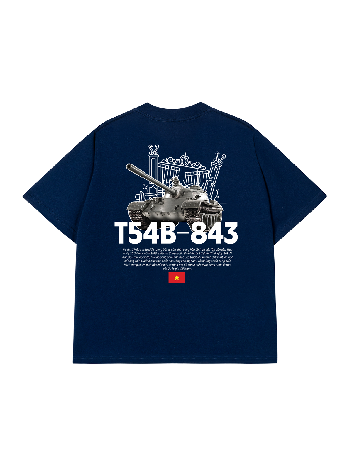 Áo Thun Relaxed Fit Việt Nam T54B-843