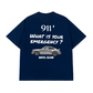 Áo Thun Relaxed Fit Car What Is Your Emergency