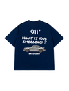Áo Thun Relaxed Fit Car What Is Your Emergency