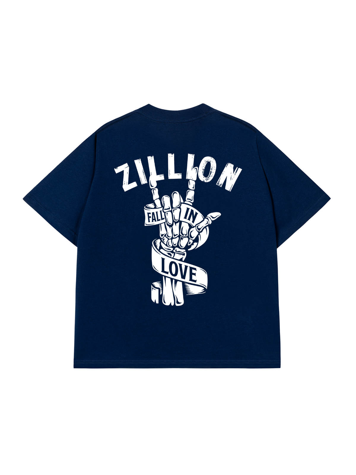 Áo Thun Relaxed Fit Skull Fall In Love