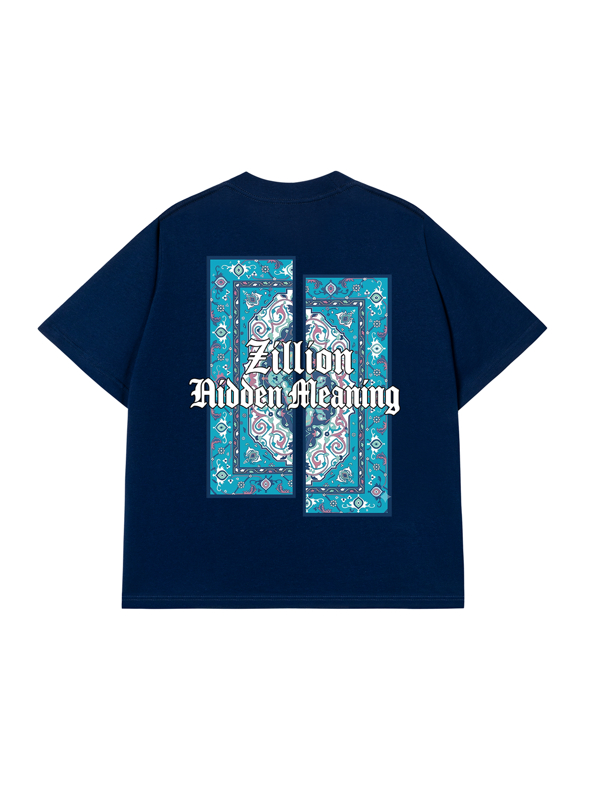 Áo Thun Relaxed Fit Zillion Blue Rug