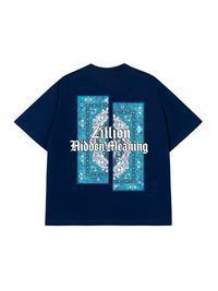 Áo Thun Relaxed Fit Zillion Blue Rug