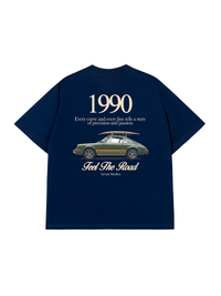 Áo Thun Relaxed Fit Car Feel The Road
