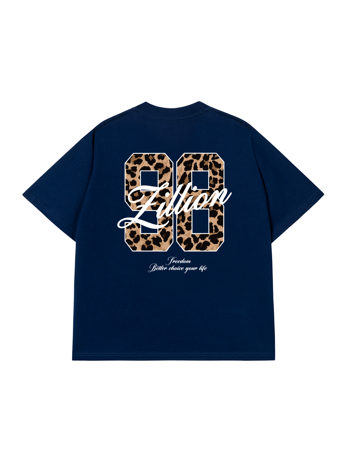 Áo Thun Relaxed Fit Zillion Leopard 98