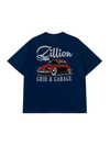 Áo Thun Relaxed Fit Zillion Style Grid & Garage