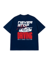 Áo Thun Relaxed Fit Never Stop Driving