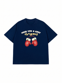 Áo Thun Relaxed Fit Wish You A Cozy Christmas