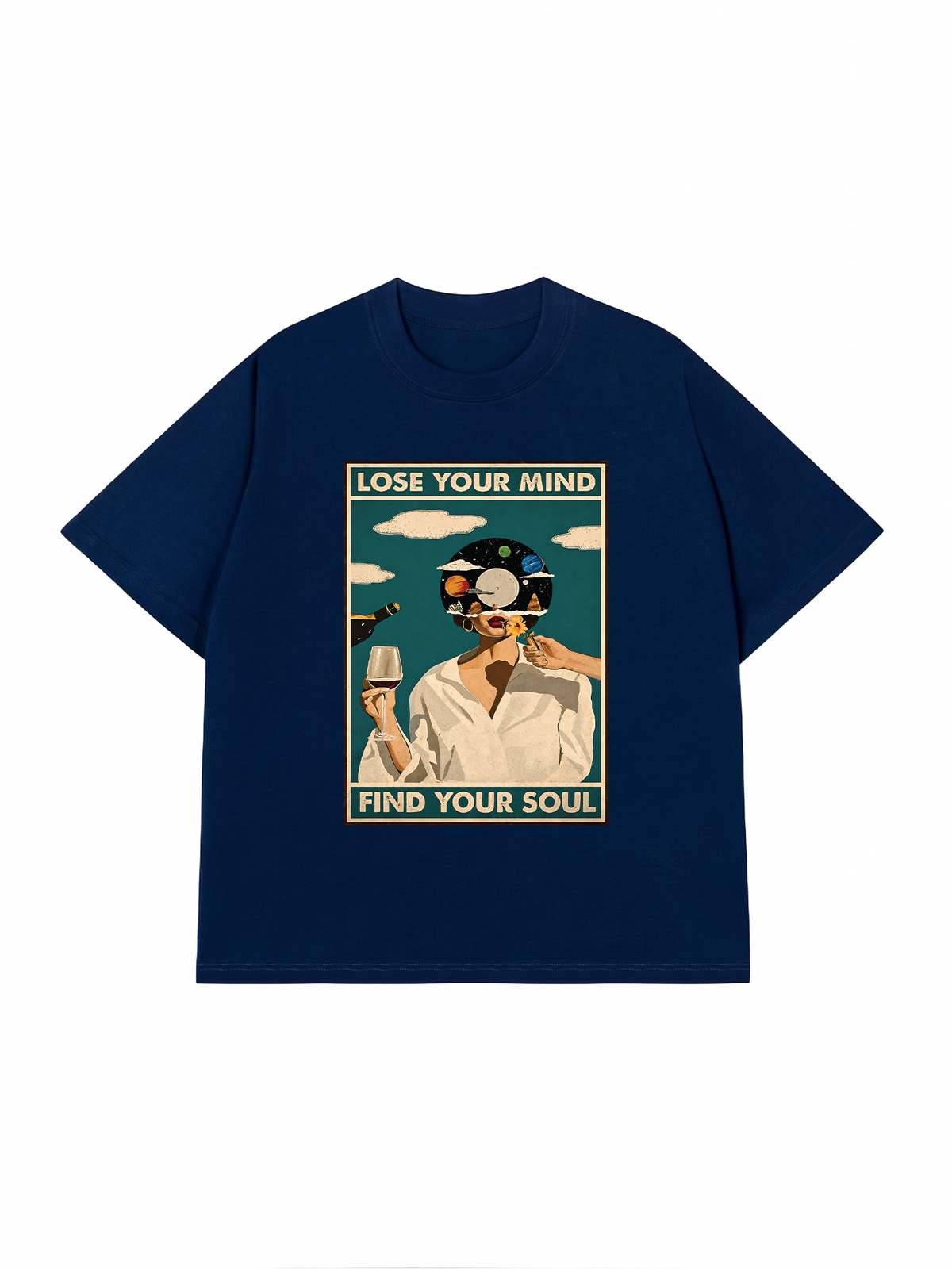 Áo Thun Relaxed Fit Lose Your Mind