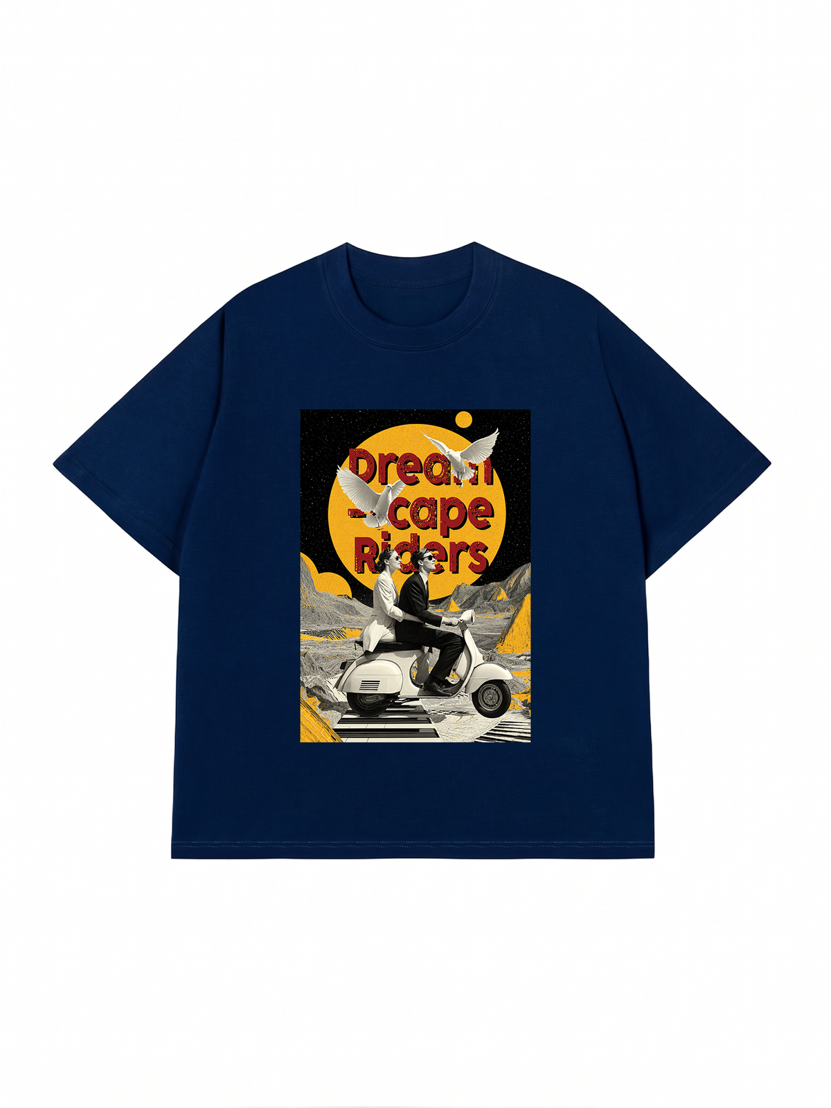 Áo Thun Relaxed Fit Dreamscape Rider