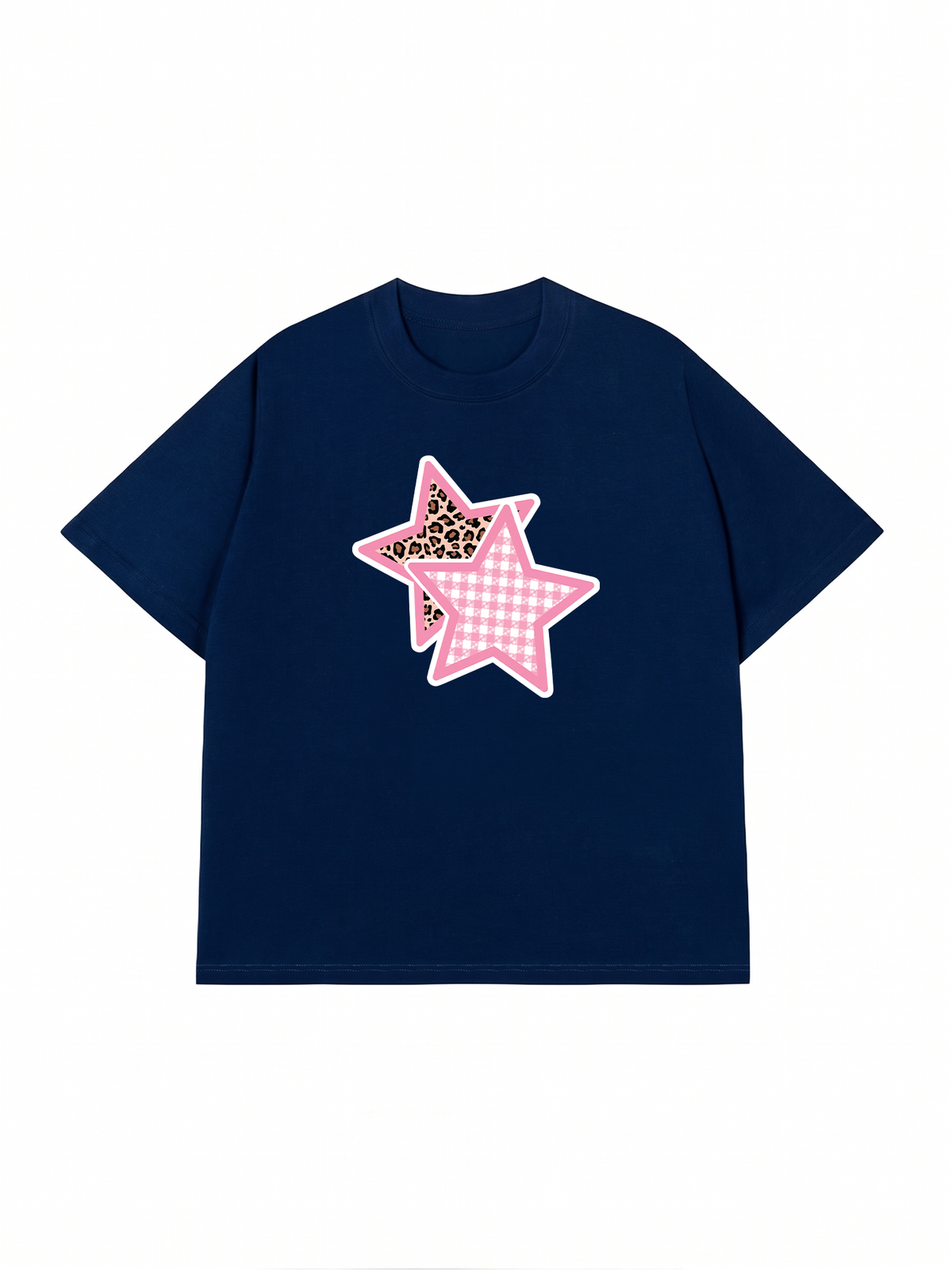 Áo Thun Relaxed Fit Leopard Star