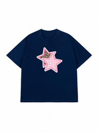 Áo Thun Relaxed Fit Leopard Star