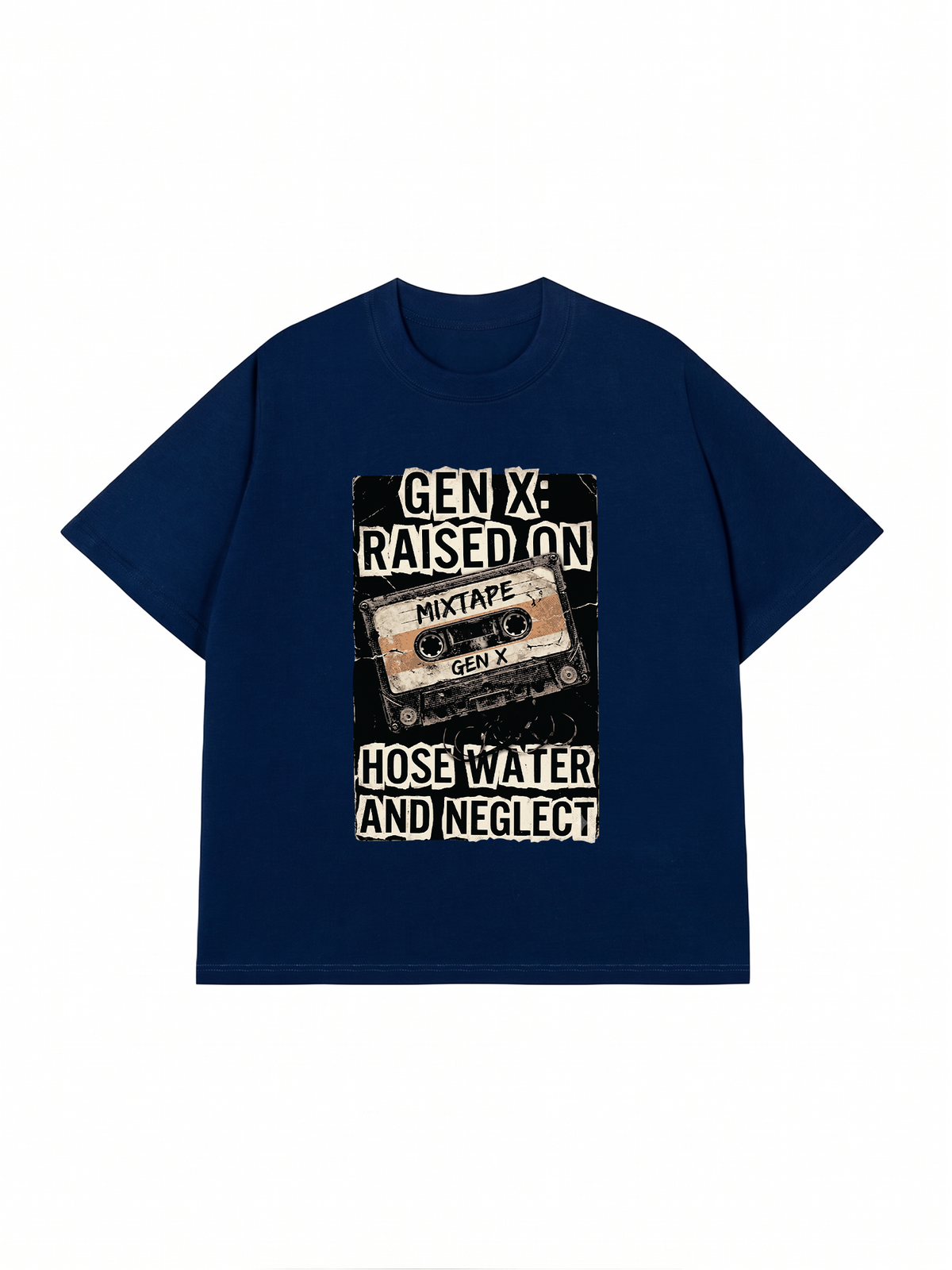 Áo Thun Relaxed Fit Gen X Raised On