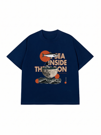 Áo Thun Relaxed Fit THE SEA INSIDE THE MOON