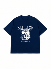 Áo Thun Relaxed Fit Zillion Leopard