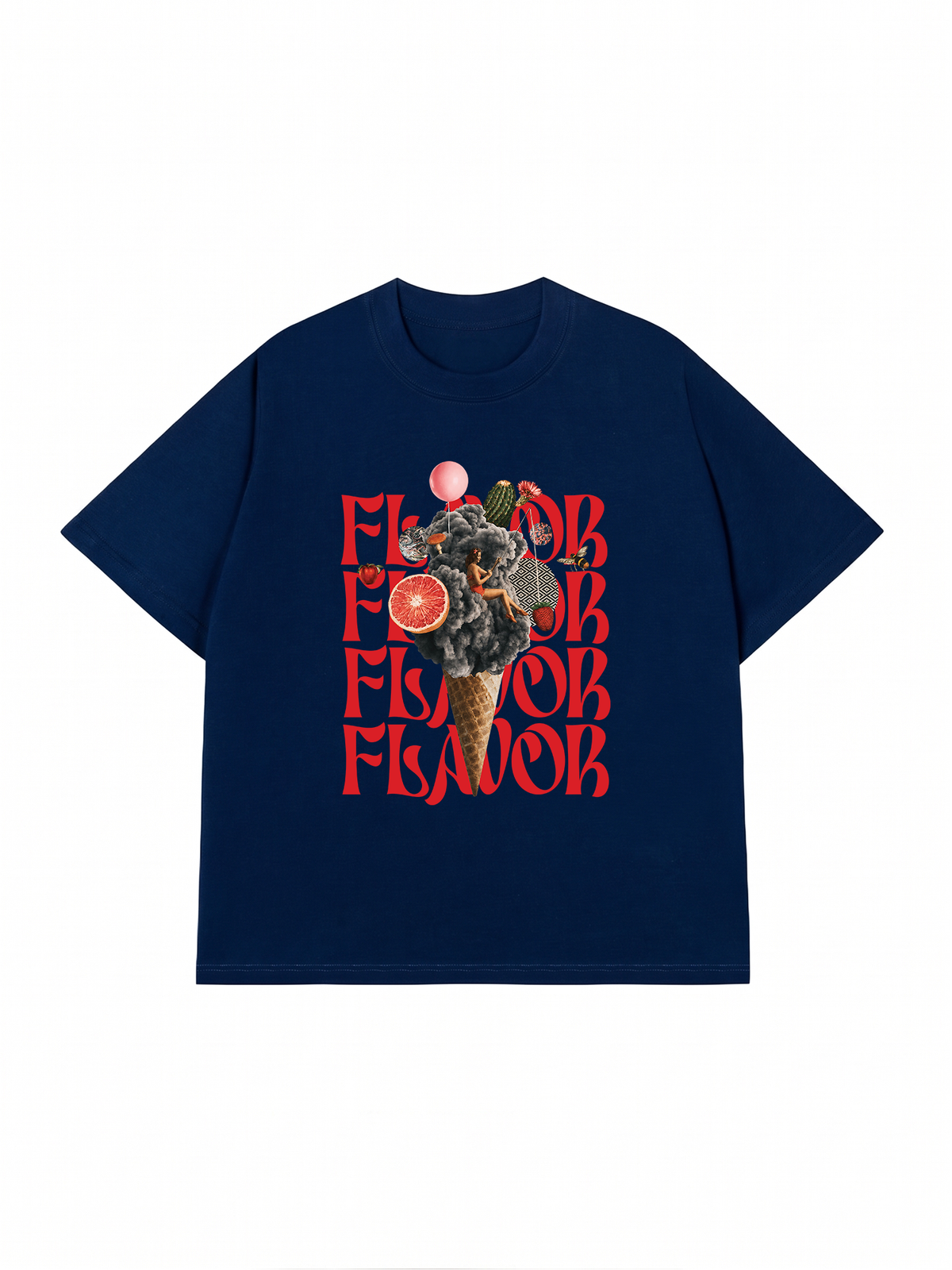 Áo Thun Relaxed Fit Flavor