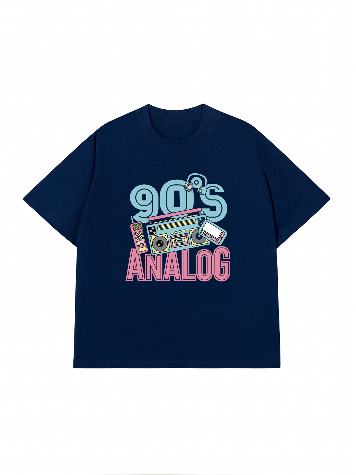 Áo Thun Relaxed Fit 90s Analog