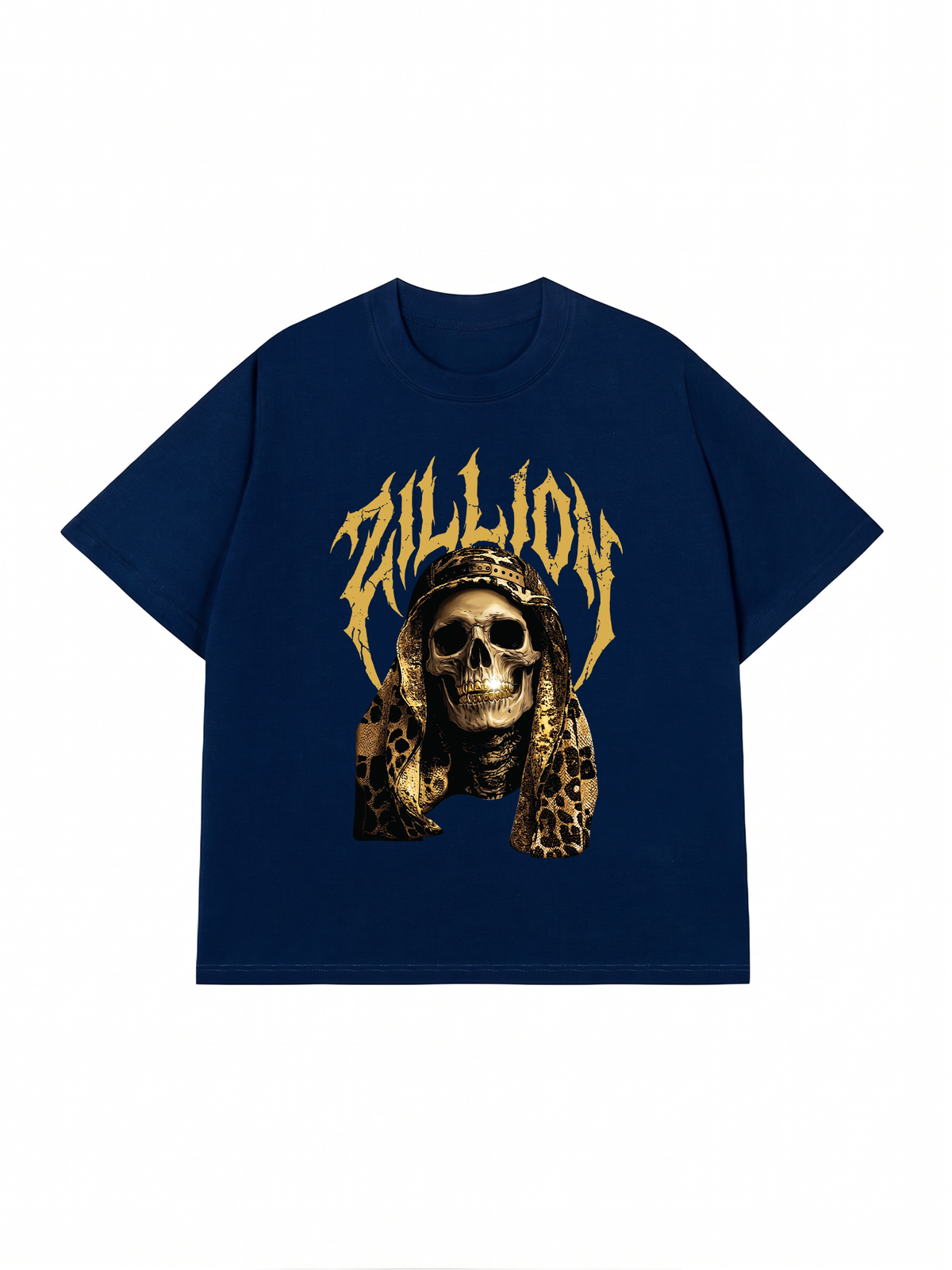 Áo Thun Relaxed Fit Golden Skull