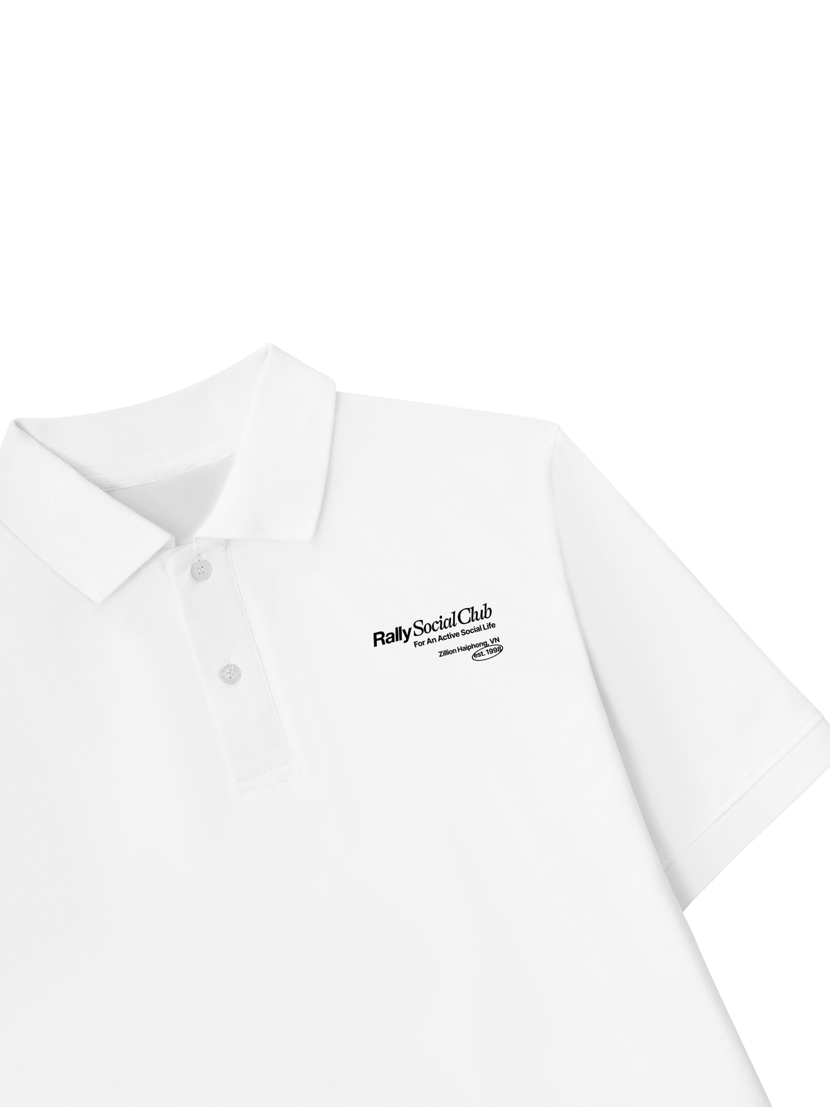 Áo Polo Nữ/ Áo Polo Nam Rally Social Club Zillion