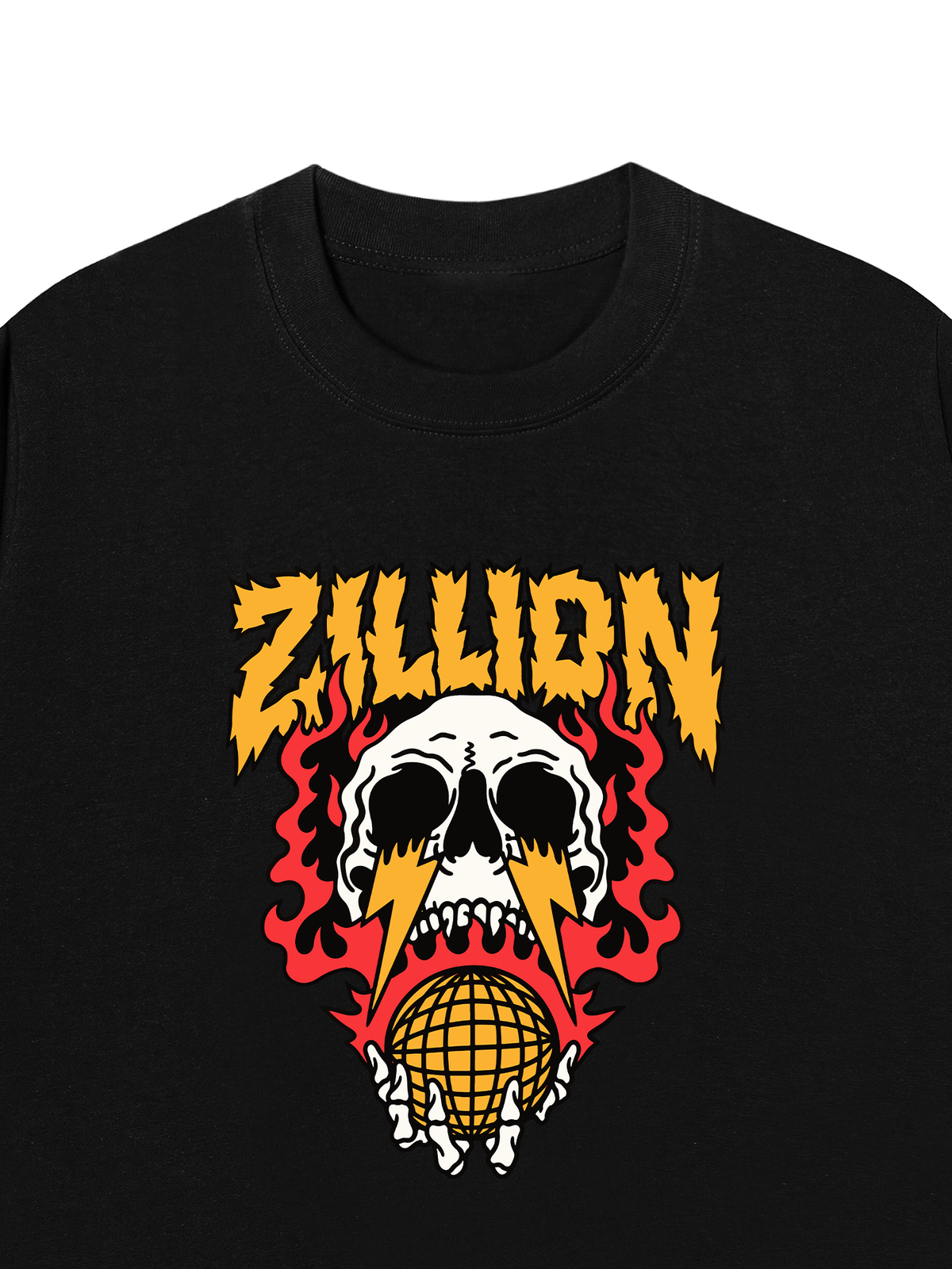 Áo Thun Relaxed Fit Skull Global