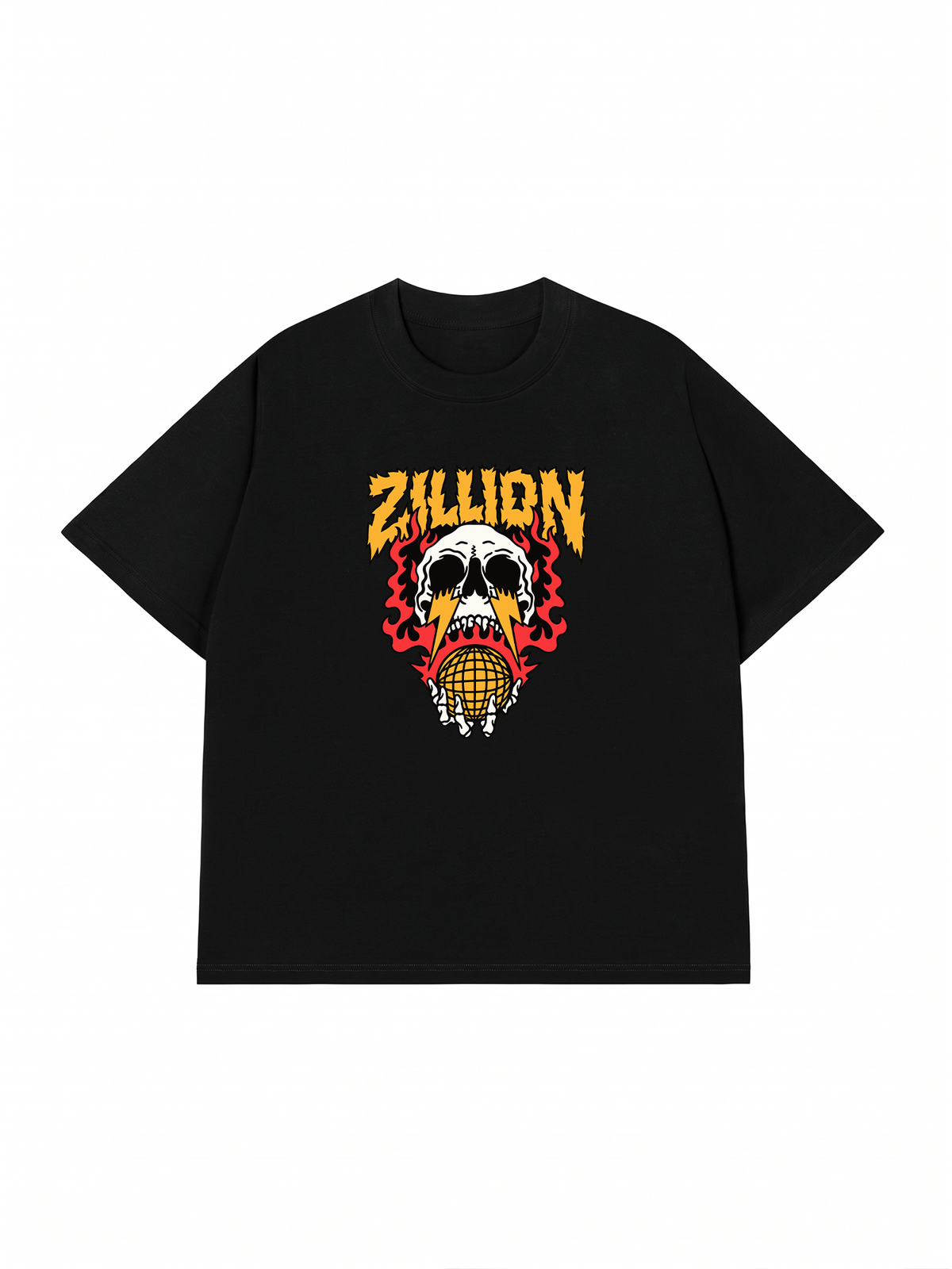 Áo Thun Relaxed Fit Skull Global