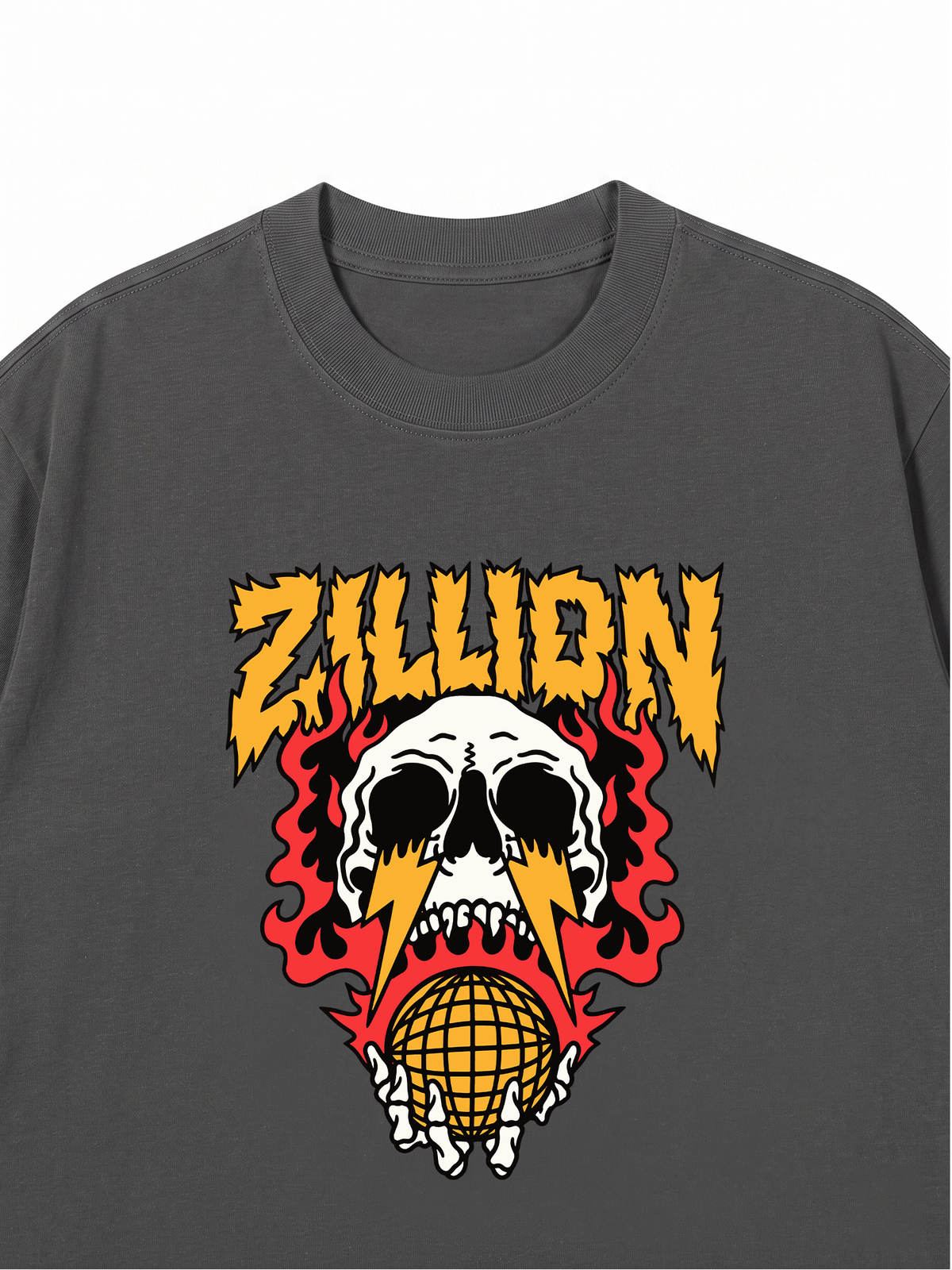 Áo Thun Relaxed Fit Skull Global