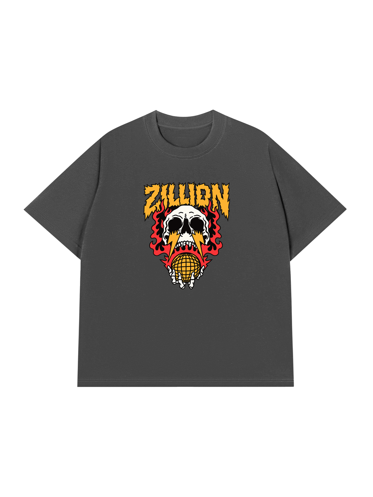 Áo Thun Relaxed Fit Skull Global