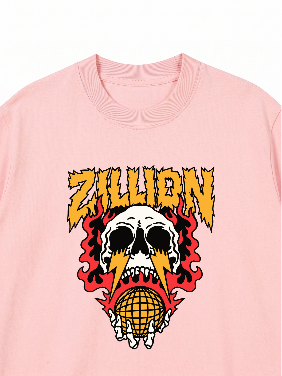 Áo Thun Relaxed Fit Skull Global